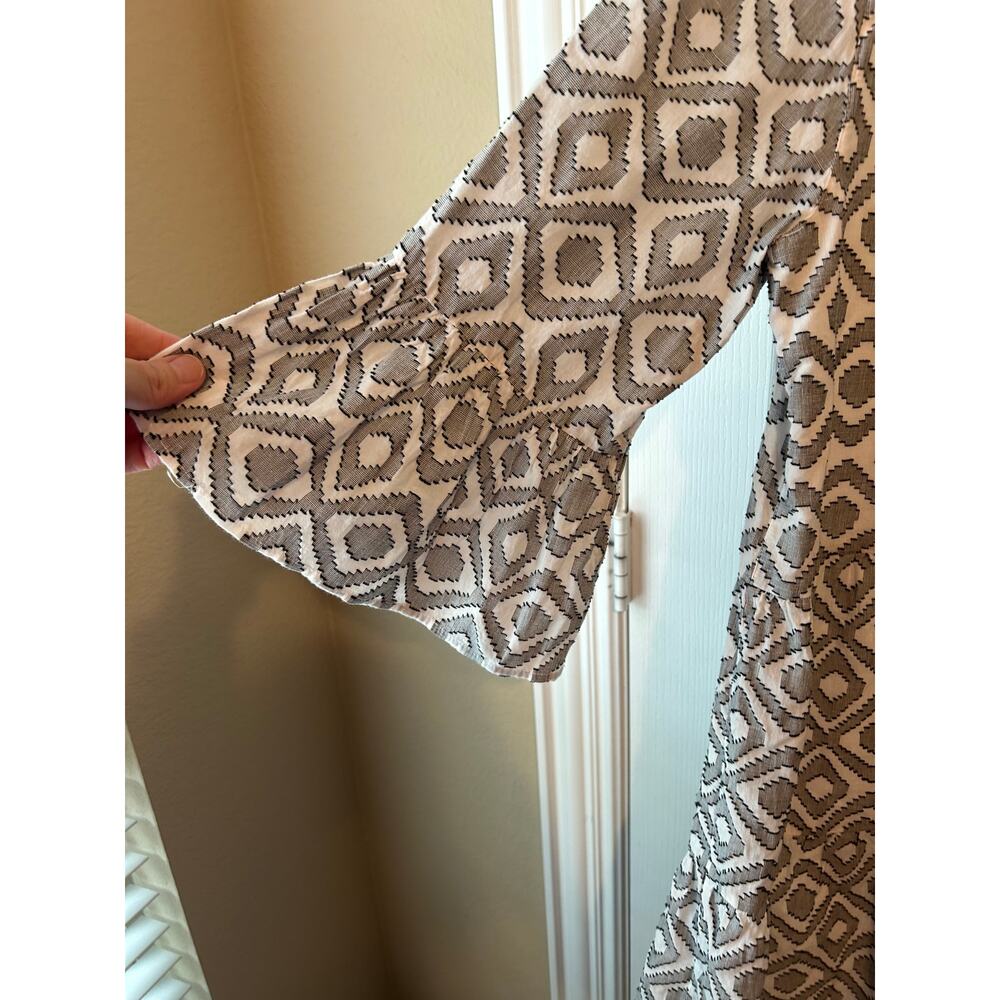 Tommy Bahama Black and White Tassel Shift Dress - Picture 6 of 6